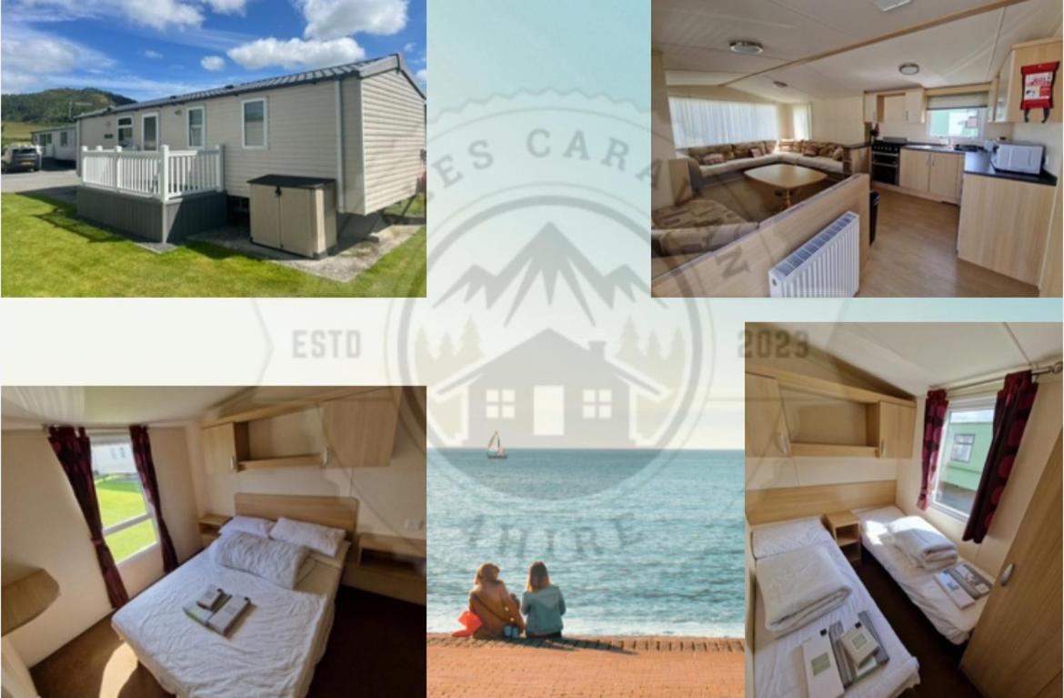 Cozy 2 Bedroom Static Caravan In Clarach Bay , Aberystwyth Exterior photo